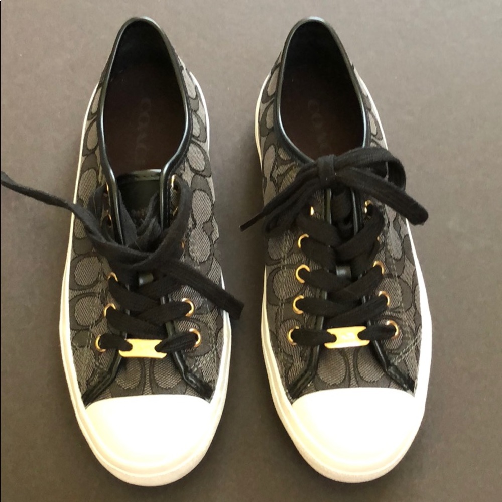 NWOT Authentic Coach Tennis Shoes